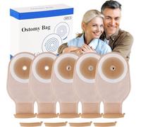 30 PCS Colostomy Bags, 15mm-65mm Ostomy Supplies, One-Piece Ostomy Bays for Lleostomy Stoma Care, Cut-to-Fit.