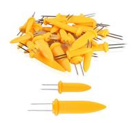 30 Pcs Corn on The Cob Holders Skewers, Corn on The Cob Skewers, Stainless Steel Sweetcorn Holders, Corn Cob Holders, Corn on The Cob Forks for Kitchen Camping Barbecue Picnic Party BBQ Skewers