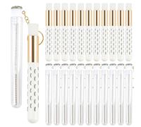 30 Pcs Crystal Lash Shampoo Brushes- Eyelash Cleaning Brush Soft Makeup Brushes for Eyelash Extensions Cleansing,Nose Pore Deep Cleaning Brush Mascara Brush