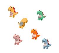 30 pcs Cute Dinosaur Decorative Push Pin Animal Thumbtack Photo Memo Note Drawing Pins Multi-Functional Pushpin Tool Cork Board Office Accessories