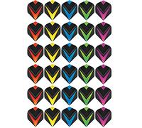 30 Pcs Darts Pet Darts Feather Darts Leaf Dart Wings Adult Soft Tip Darts Tail Professional Tip Darts Accessories