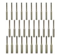 30 Pcs Diamond Chainsaw Sharpener Bits - High Hardness Grinding Stones Bits with Box for Jewelry, Electric Chain Saw(5/32", 3/16", 7/32") (30, Silver, 5/32", 3/16", 7/32")