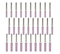 30 Pcs Diamond Chainsaw Sharpener Bits - High Hardness Grinding Stones Bits with Box for Jewelry, Electric Chain Saw(5/32", 3/16", 7/32") (30, Pink, 5/32", 3/16", 7/32")