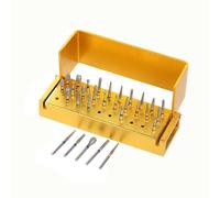 30 Pcs Diamond Grinding Burr Set, Polishing Burr Drill Bits with 1.6mm Shank, Rotary Engraving Carving Tool for Wood, Stone, Glass, Ceramic