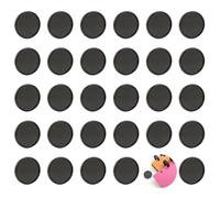 30 Pcs Discbound Expansion Discs, 2 Inch Black Expansion Discs, Plastic Expansion Discs Binding Ring for DIY Notebooks Arc System Notebooks and Planner Scrapbooking Supplies