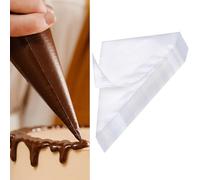 30 Pcs Disposable Piping Bags, Medium Icing Bags Plastic Pastry Bags Clear Piping Bag for Cake Cupcake Dessert Cookies Decoration