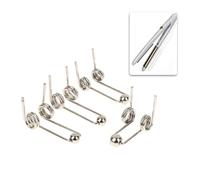 30 Pcs Double Return Torsion Spring, 1.2mm Wire Diameter, Curling Iron Replacement, Hair Rod Hardware Accessories