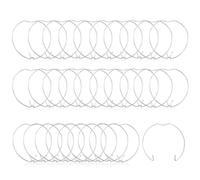 30 Pcs Downlight Spring Clips, GU10 MR16 Spotlight Clips Lamp Replacement Retaining Spring Rings Clasp Clips Downlight Spring Clamps for Diameter 50MM LED Halogen Bulb Holders