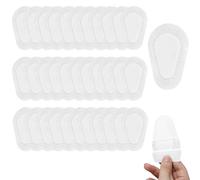 30 Pcs Eye Pads Sterile Nonwoven, Medical Eye Patches Self-Adhesive Wound Dressings, Breathable Eyepatch for Amblyopia Lazy Eye Latex Free Adhesive Bandages for Adults