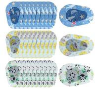 30 Pcs Eye Patches for Kids, Non Woven Fabric Adhesive Eye Patches, Disposable Breathable Eyepatch for Pediatric Amblyopia (7.5 x 5cm)