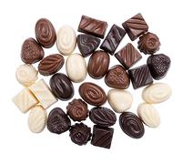 30 Pcs Fake Chocolate Artificial Food Chocolate Realistic Mixed Color Simulated Chocolates Models Bulk Faux Dessert for Home Kitchen Decor Display Props Decoration Model