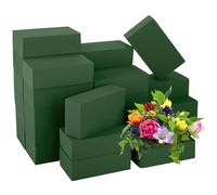 30 PCS Floral Foam Blocks, Green Flower Foam Bricks for Fresh & Artificial Flowers, Wet and Dry Florist Foam for Arrangements, Crafts, Bouquets, DIY Centerpieces, 5.5 x 3.1 x 1.8 in