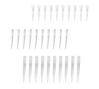 30 Pcs Flower Tubes Transparent Plastic Flower Posy Picks Pointed End Flowers Arrangement Holders for Cake Decoration Flower Arrangement