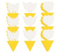 30 PCS Fruit Fly Traps - Double-Sided Sticky Catchers for Fungus Gnats & Other Insects - Plant Fly Control for Indoor/Outdoor Use, Garden, Farm & Greenhouse