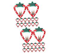 30 Pcs Fruit Hairpin Hair Clips Hair Claw Clip Small Hair Clip Fruit Clips for Hair Strawberry Hair Clips Strawberry Hair Clips for Hair Clips for BESTonZON