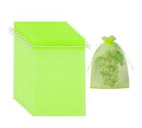 30 Pcs Fruit Protection Bags,20x30cm Reusable Fruit Protection Netting with Drawstring,Garden Plant Protect Net for Fruits,Tree,Strawberry,Grape,Vegetables Mesh Bags Y5SGBHD