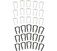30 Pcs Fuel Line Retaining Clip, Fuel Line Retaining Clip Assortment Kit, Fuel Line Hose Pipe Retainer Retaining Clip for 15pcs 3/8" and 15Pcs of 5/16", Clamps and Sleeving