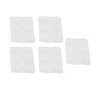 30 Pcs Gel Pad, Dampeners Silencing Gel Pads, Self Adhesive Soft Silicone for Tone Control with Reusable Muffling Gel Pads (Transparent)