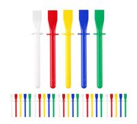 30 Pcs Glue Spreader Glue Applicator 11cm Bright Coloured Plastic PP Spreader Spatula Sticks Art And Craft for PP Spatula Kids Kid Craft
