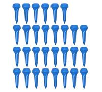 30 Pcs Golf Ball Stand Short Tee Mushroom Head Umbrella Bulls White Backyard Practice Tools White Golf Tees