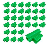 30 Pcs Greenhouse Clamps, Frame Shading Net Clip, Greenhouse Film Clamps, Plant Clips, Film Row Cover Netting Tunnel Hoop Clip, Film Row Cover Shelter Frame, for Season Plant Extension Support (11mm)