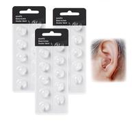 30 Pcs Hearing Aid Domes for Oticon Replacements, 8mm Silicone Double Vent Bass Domes Hearing Aid Accessories