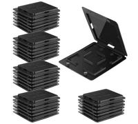 30 PCS Hive Beetle Traps for Bee Hives, Reusable Small Hive Beetle Traps, Black Plastic Beekeeping Tools for Pollen Patties & Beehive Maintenance