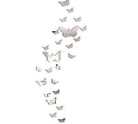 30 Pcs Home Decoration DIY Modern Art 3D Mirror Acrylic Butterflies Wall Stickers Elegant and Popular Durability