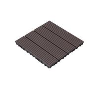 30 Pcs Interlocking Deck Tiles 30x30 Cm Outdoor Flooring for Patio Garden Poolside & Balcony Easy Installation Plastic Square Tiles (SleC)