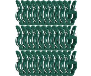 30 Pcs Large 1-3/4 inch Plant Support Clips,Flower and Vine,Garden Tomato Plant Support Clips for Supporting Stems,Vines Grow Upright Climbing,Tool for Straightening,Tomato Cage