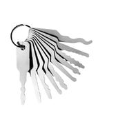 30 Pcs Lock Picking Kit with Universal Window Key Replacement Set | 10 Pcs Lock Pick Set, Skeleton Keys for Any Lock, Lockpick & Lock Picks for Home Emergency, High-Carbon Steel