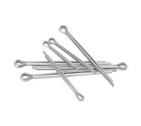 30 PCS M3.2 x 30mm Cotter Pins, Hitch Pin Clip, Split Pins for Trailer Pin Clips Lock System, 304 Stainless Steel Pin Clips Fastener, Large Truck/Tractor Pin Clip