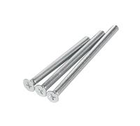 30 Pcs M5 Phillips Flat Head Machine Screws, Countersunk Bolts, Pozi Countersunk, Long Electrical, Light Switch Plug Socket - 60mm, 70mm, 80mm Lengths