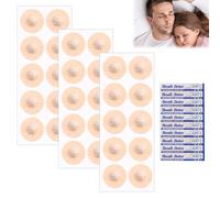 30 PCS Magnetic Nose Strip,Magnetic Nasal Strips,Nose Magnets with 5 Black Nose Clips and 10 Nasal Ventilation Strips Suitable for Home Travel Hotel and Business Trip Etc