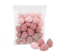 30 Pcs Mini Makeup Sponge Set - 1.2 x 0.8 Inch Small Beauty Blenders for Foundation, Powder, Concealer, Highlighter & Eye Shadow - Travel Essential Makeup Sponges