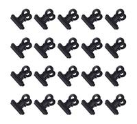 30 Pcs Mini Metal Hinge Clips Small Bull Clips Binder Paper Clamps Photo Hanging Clips File Folder Clamps Food Bag Clips for Home Office