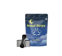 30 PCS Nasal Patches,Anti Snoring Devices- Comfortable Nose Strips for Breathing and Snoring Relief- for Better Breathing, Improve Sleep Quality Sweat Resistant,Skin Friendly