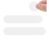 30 Pcs NFC 215 Cards White Rewritable Stickers 504 Bytes Memory 25mm Round NFC Chip Compatible with Most Devices
