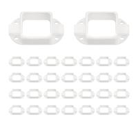 30 Pcs Outdoor Mounting Light Clips for Govee Outdoor Lights Compatibility with H705 Outside String Lights LED Lights Clips, White