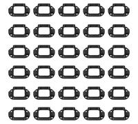 30 Pcs Outdoor Mounting Light Clips for Govee Outdoor Lights Compatibility with H705 Outside String Lights LED Lights Clips, Black