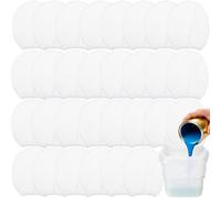 30 Pcs Paint Filter Bags, 1 Gallon Fine Mesh Strainer Bags with Elastic Opening, Polyester Bucket Strainer for Paint, Gardening, Plant Protection