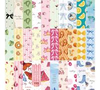 30 Pcs Paper Bookmark Coquette Bookmarks for Women Colorful Summer Theme Book Mark Gifts for Book Lovers