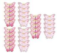 30 Pcs Pink Butterfly Invitations, Butterfly Party Birthday Cards, Personalized Kids Invitation Set, Party Supplies for Birthday Decoration, Baby Shower, Girls Event Announcements