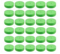 30 Pcs Plant Cloning Collars 48x19mm Foam Inserts for DIY Germination, Water Culture Inserts, Black Green Purple Orange Red Blue(Green)