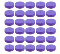 30 Pcs Planted Sponges Foam Cloner Collars Fits Net Pots For Diy System Plant Germination And Vegetable Herb Cutting Growth Support Kit Green Garden Tool(Purple)