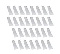 30 Pcs Portable Travel Empty Bottle 10ml White Frosted Pe Pp | Subpackaging Dispenser, Reusable Leakproof Design, Light Weight for Cream and Lotion Filling