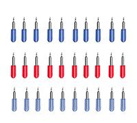 30 PCS Replacement Blades for Joy and Joy Xtra Machine,Fine Point Blades Include 45° Standard Blades,30°Shallow Cutting Blades and 60° Deep Cutting Vinyl Fabric Blades