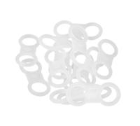 30 pcs Ring Bait for Lures 4.5mm/6.3mm Silicone Protective Rig Ring Ring Senko