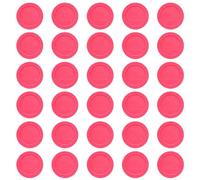 30 Pcs Rubber Bottoms for Sublimation Tumblers, MaehSab Anti-Slip Self-Adhesive Silicone Bottom Pads for Skinny Slim Tumblers Mason Jars, Wine Tumblers (Pink, 2.2 Inches)