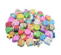 30 Pcs Rubbers Assortment Novelty for Party Favors, Animal Erasers for Kids Pencil Gifts Class Rewards for Students（Random Style）, Christmas Erasers for Kids, Kneaded Eraser